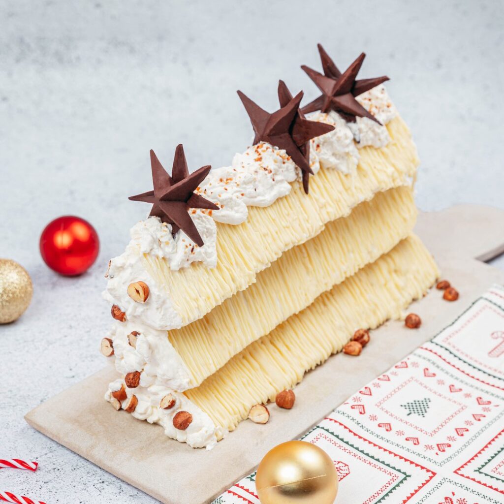 La bûche sapin de Noël