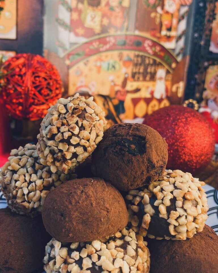 Truffes croustillantes au chocolat au lait Truffes croustillantes au chocolat au lait