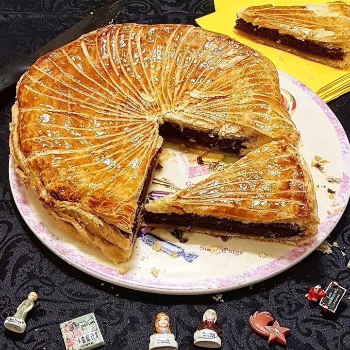 Galette des rois au chocolat fait-maison