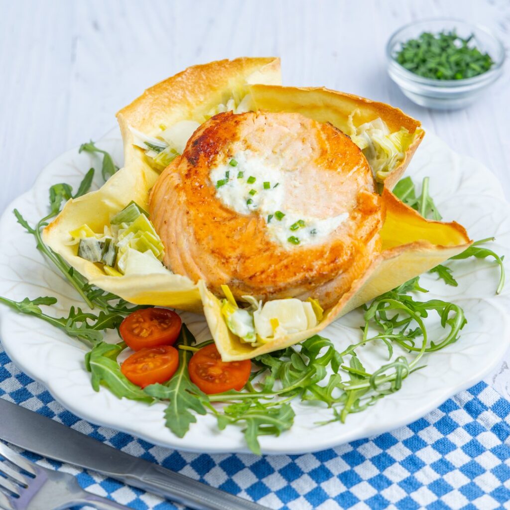 Crêpes Surprises Saumon Poireaux