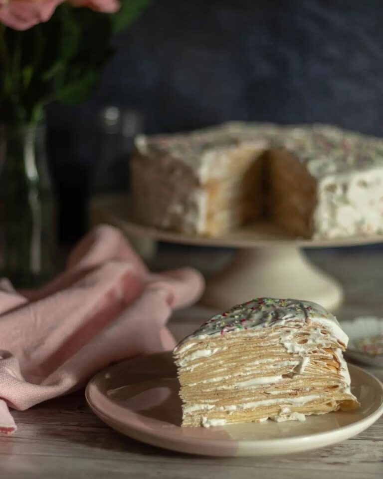 Le gâteau de crêpes bien gourmand Le gâteau de crêpes bien gourmand