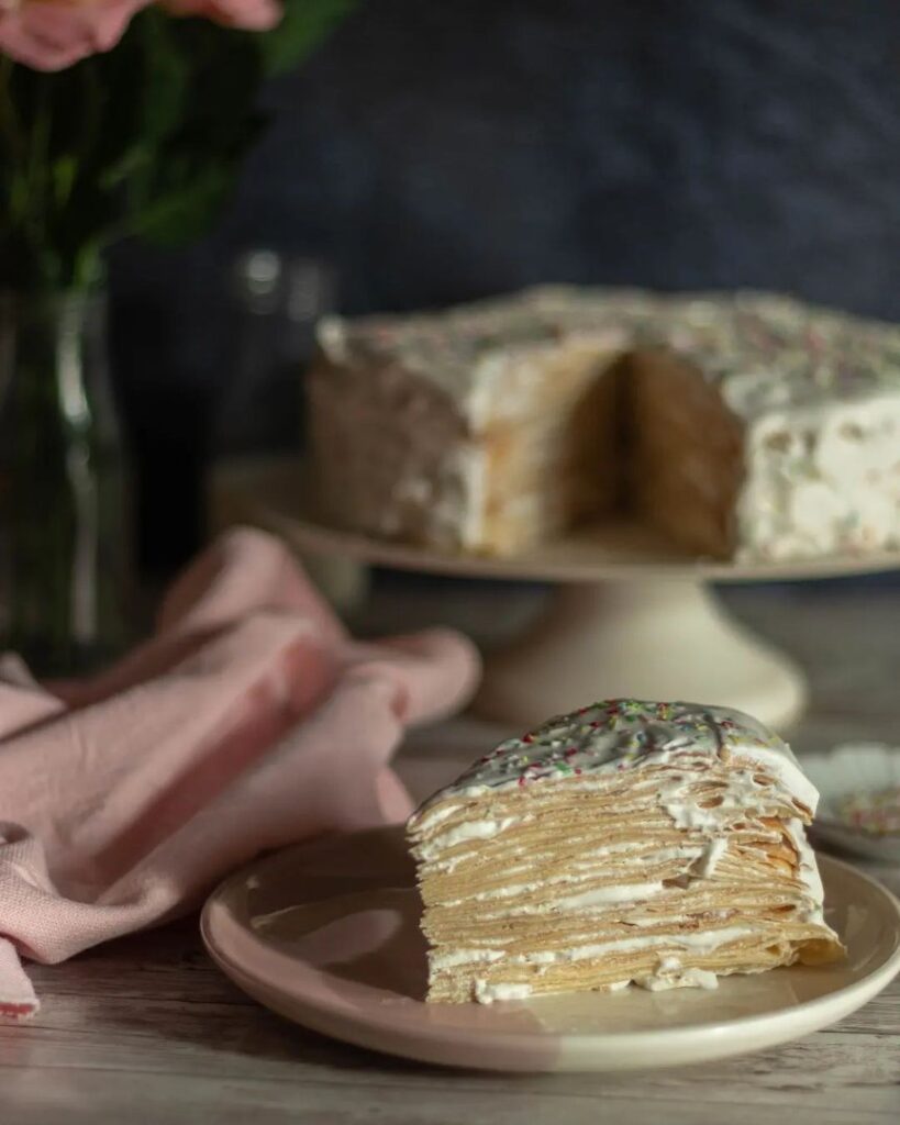 Le gâteau de crêpes bien gourmand