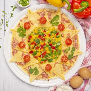 La crêpe-omelette soleil La crêpe-omelette soleil