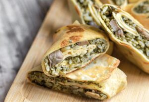 Les crêpes fourrés salés Les crêpes fourrés salés