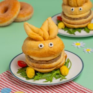 Hoppy Easter Breakfast Sandwich