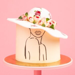 Rose Sunhat Cake