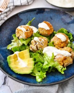 Falafels maison et sauce yaourt x tahini Falafels maison et sauce yaourt x tahini