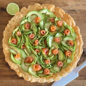 Tarte fraîche saumon avocat Tarte fraîche saumon avocat