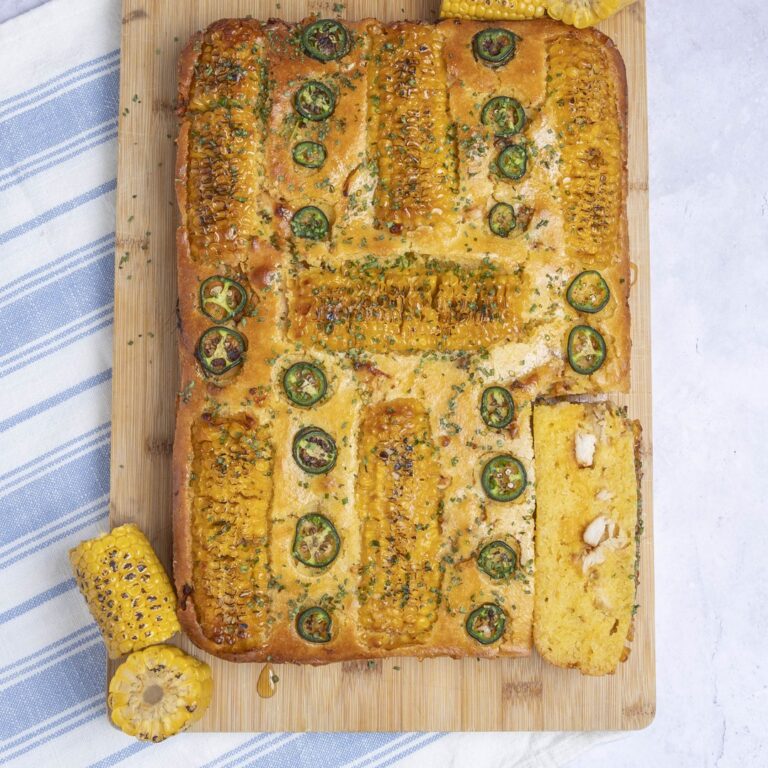 Cheesy Jalapeño Chicken Cornbread
