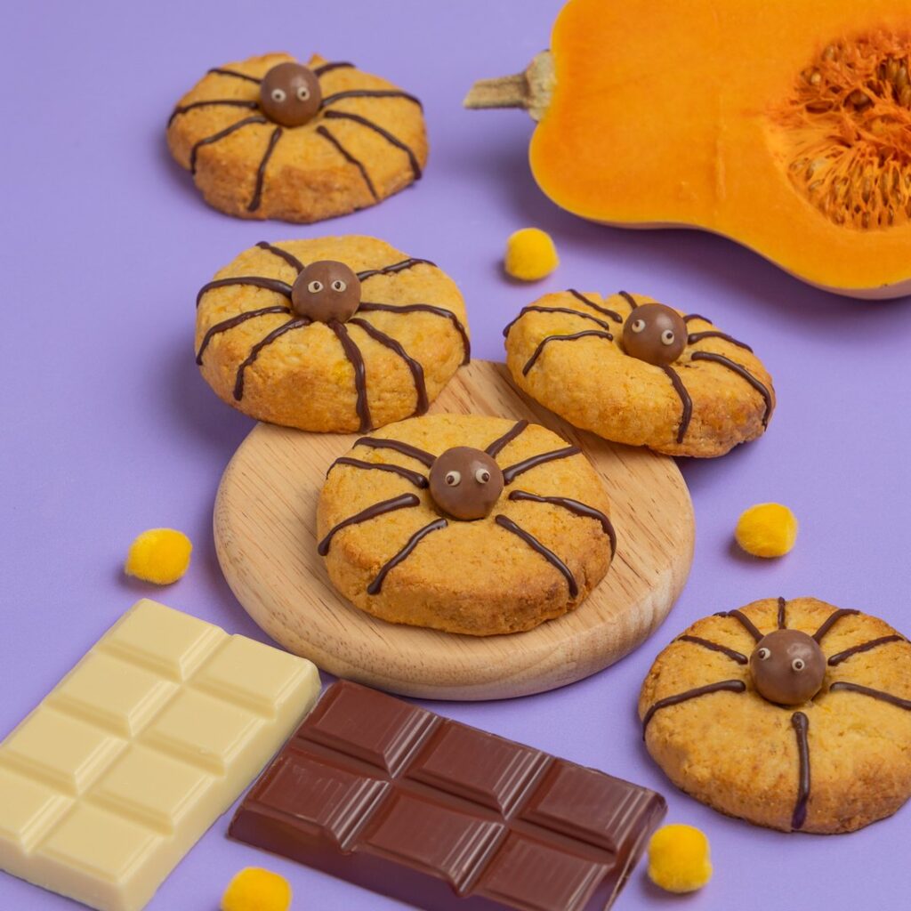 Les cookies araignées