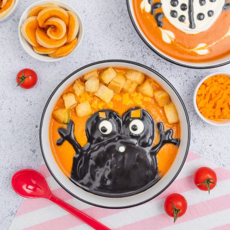 Grilled Cheese & Critter Tomato Soup