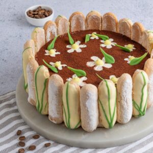 Tiramisu fleurie du printemps