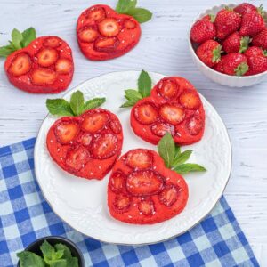Erdbeercookies