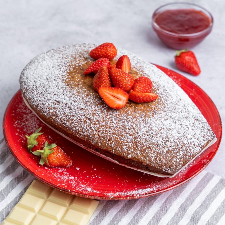 La madeleine coqueline à la fraise