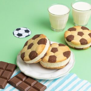 Les ballons de foot glacés Les ballons de foot glacés