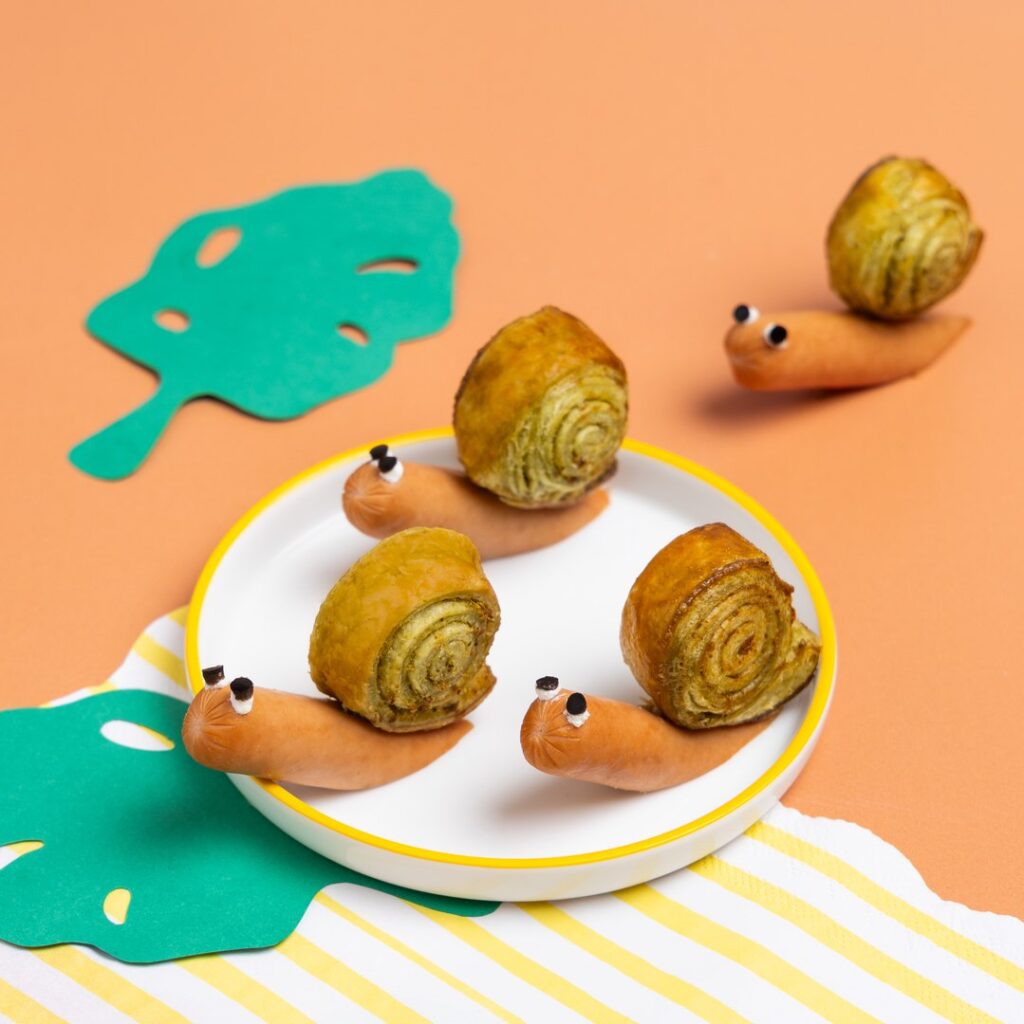 Feuilletés escargots