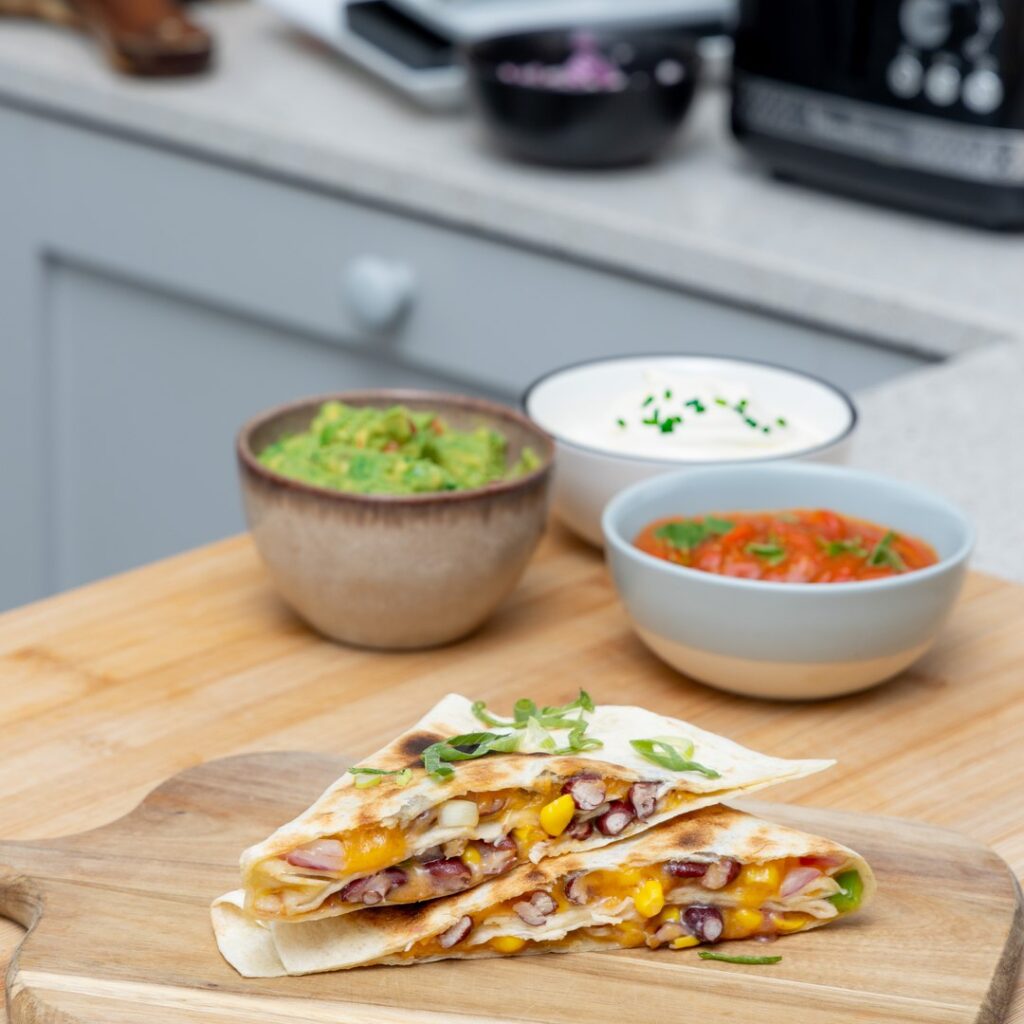 Bolsillo de quesadilla tex mex