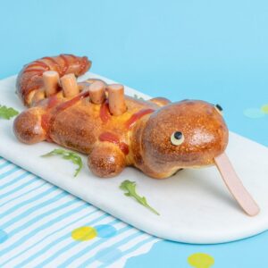 Baby Lizard Hot Dog