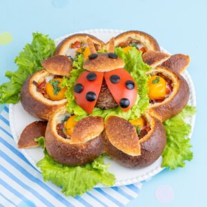 Ladybug Breakfast Burger