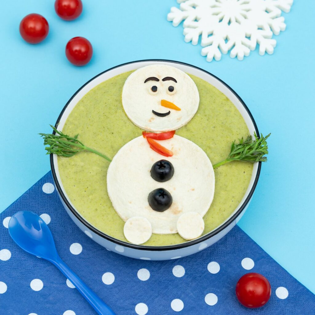 La soupe bonhomme de neige