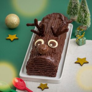 La bûche renne La bûche renne