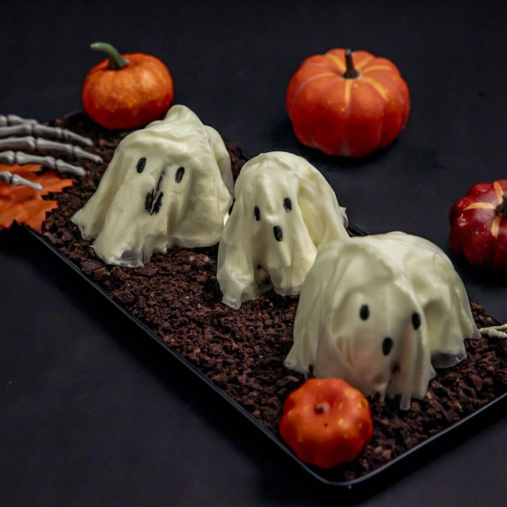 Les fantômes du dessert d&rsquo;Halloween