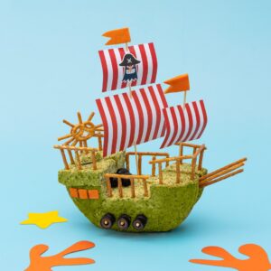 The pirate’s savory cake