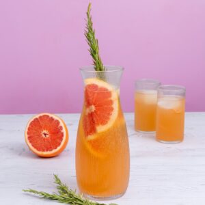 Ice tea pétillant pamplemousse