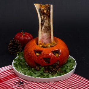 Jack-o’-lantern Shepherd’s Pie
