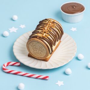 La mini-bûche glacée de Noël La mini-bûche glacée de Noël