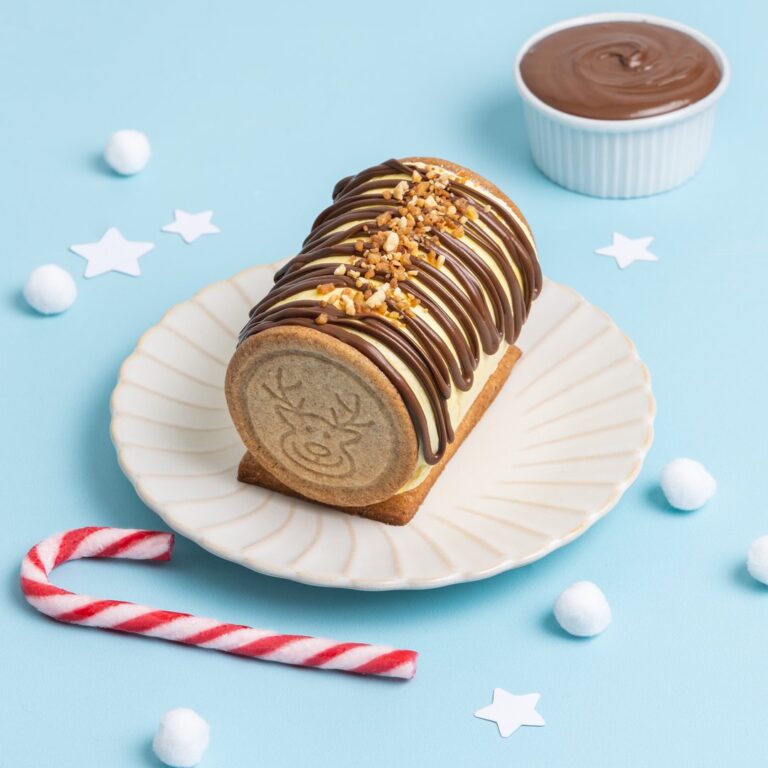 La mini-bûche glacée de Noël La mini-bûche glacée de Noël