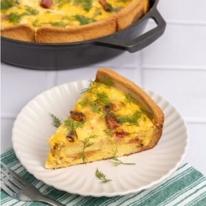 Breakfast Eggs & Toast Frittata