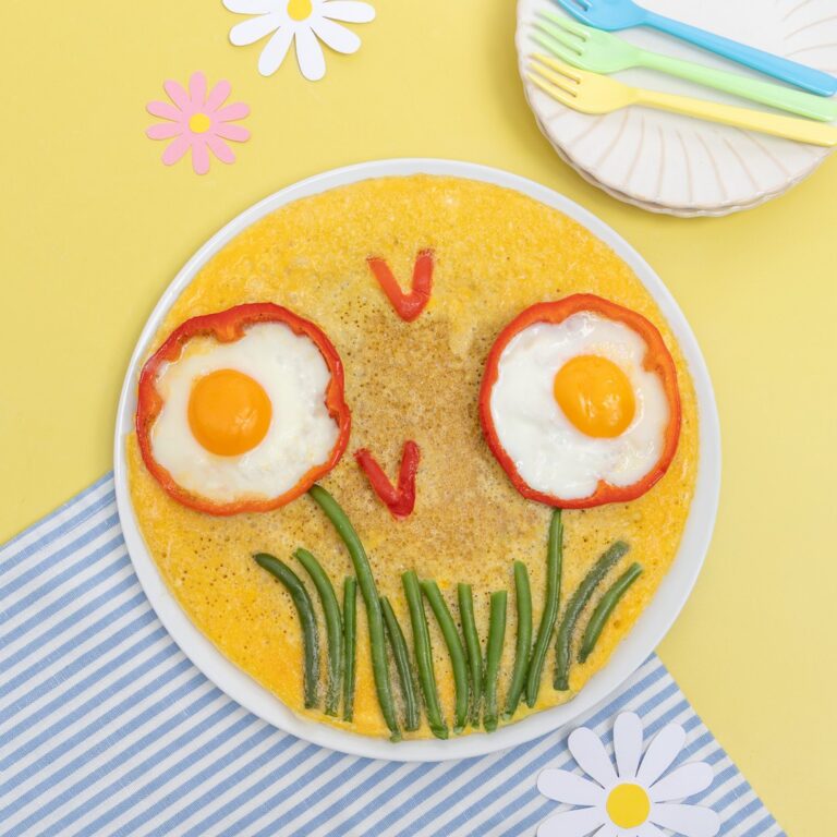 L’omelette poivrons-haricots verts L’omelette poivrons-haricots verts