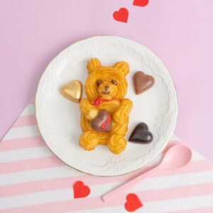 Les churros oursons de la Saint-Valentin Les churros oursons de la Saint-Valentin