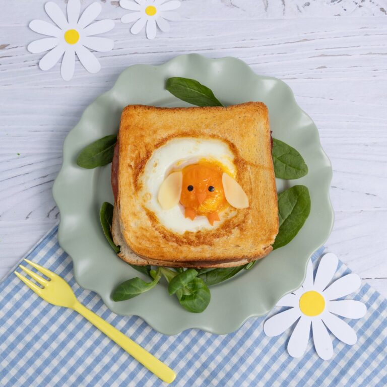 Croque-madame de Pâques Croque-madame de Pâques
