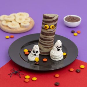 Les crêpes momies chocolat-banane Les crêpes momies chocolat-banane