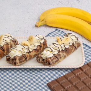 Crêpes chocolat-banane Crêpes chocolat-banane