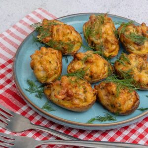 Deviled Loaded Potatoes