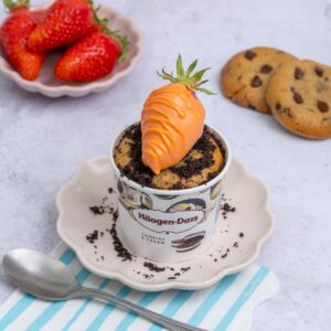 Easter Carrot Cookie Ice Cream