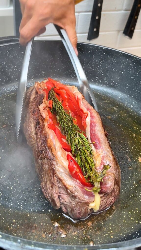Italian Parmesan-Crusted Steak
