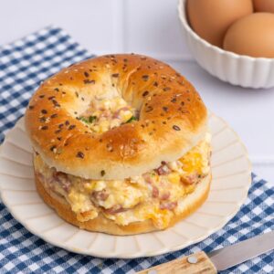 Eggs Casserole Bagel