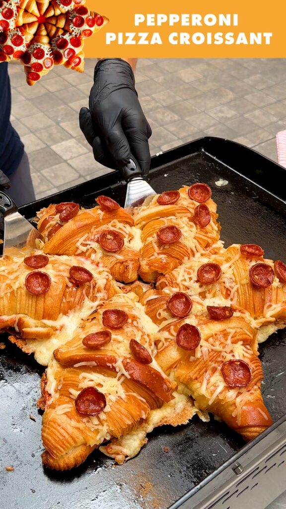 Croissant de Pizza de Pepperoni