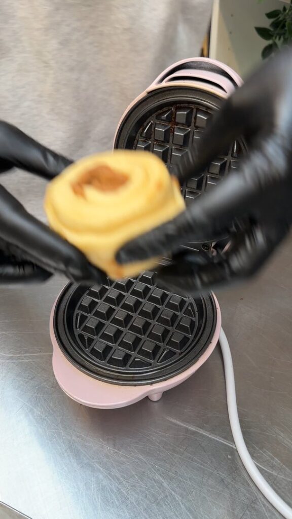 Cinnamon Roll Waffle