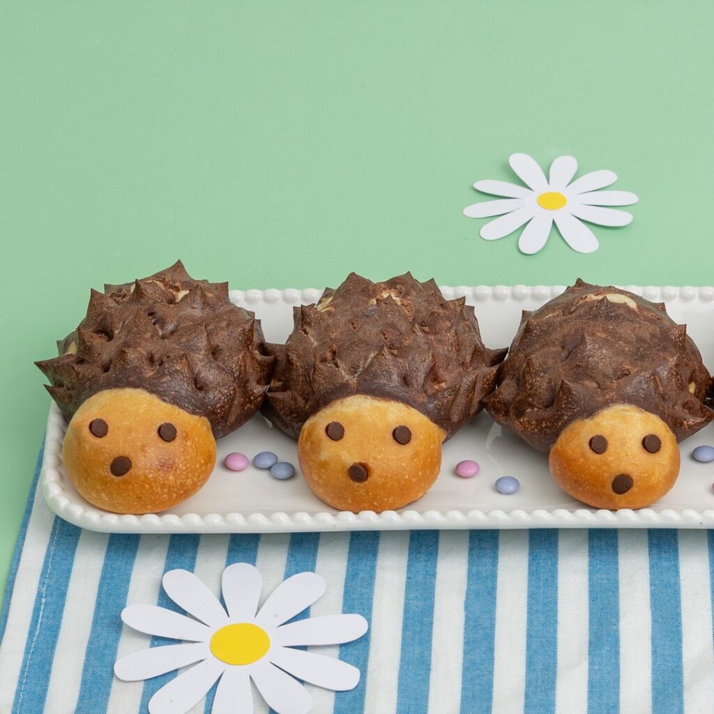 Brioches hérissons