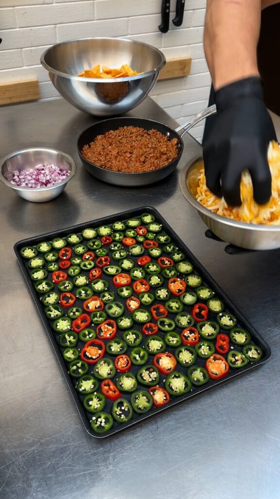 Nachos al Forno in Padella