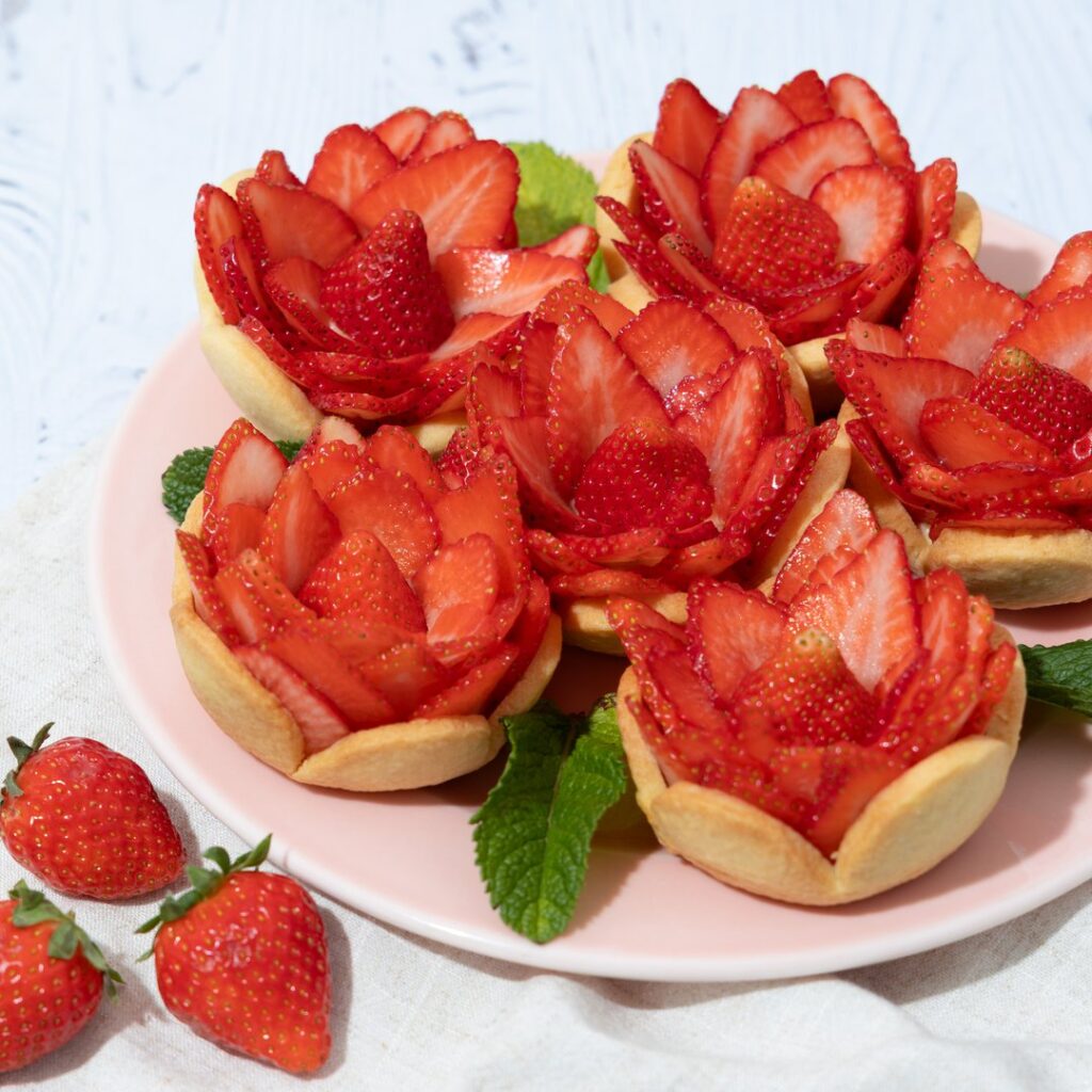 Tartelettes aux fraises des mamans