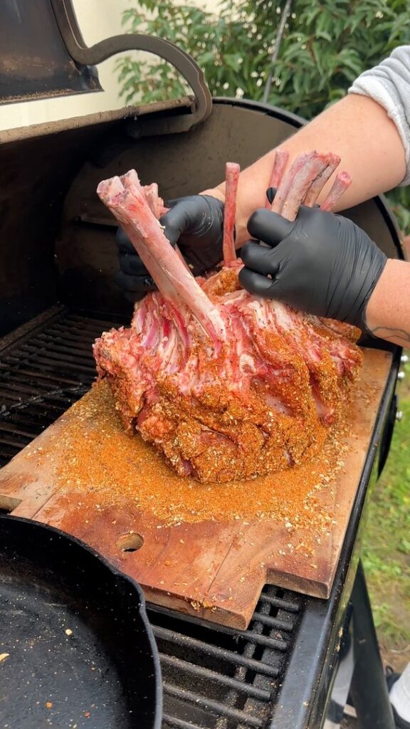 BBQ Schweinekrone