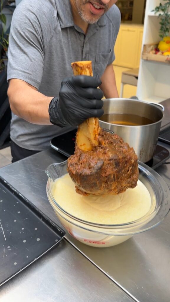 Beef Shank Corn Dog🥩🌽