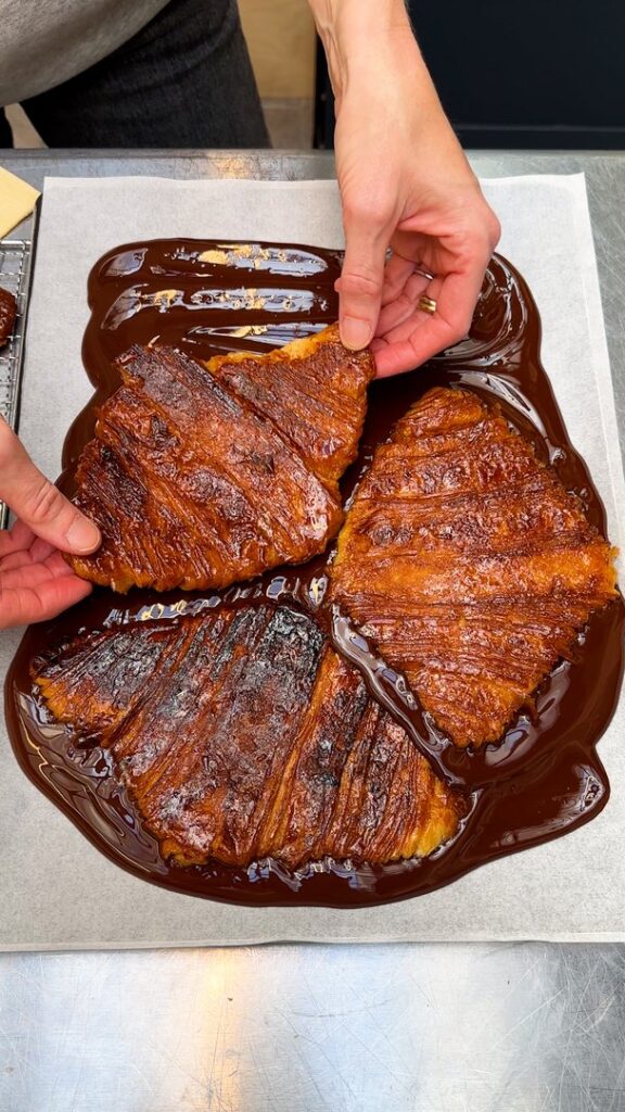 Sundae di Croissant Schiacciato