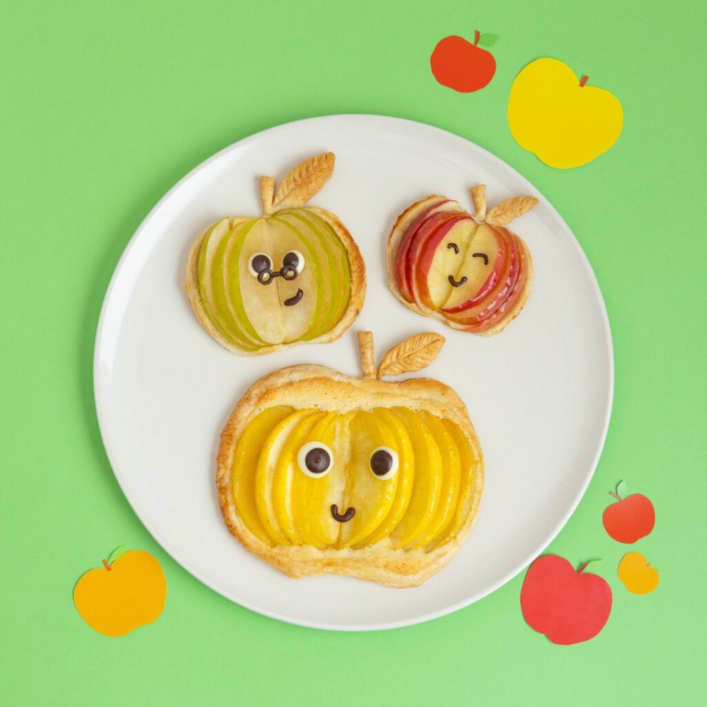 Les tartelettes aux pommes